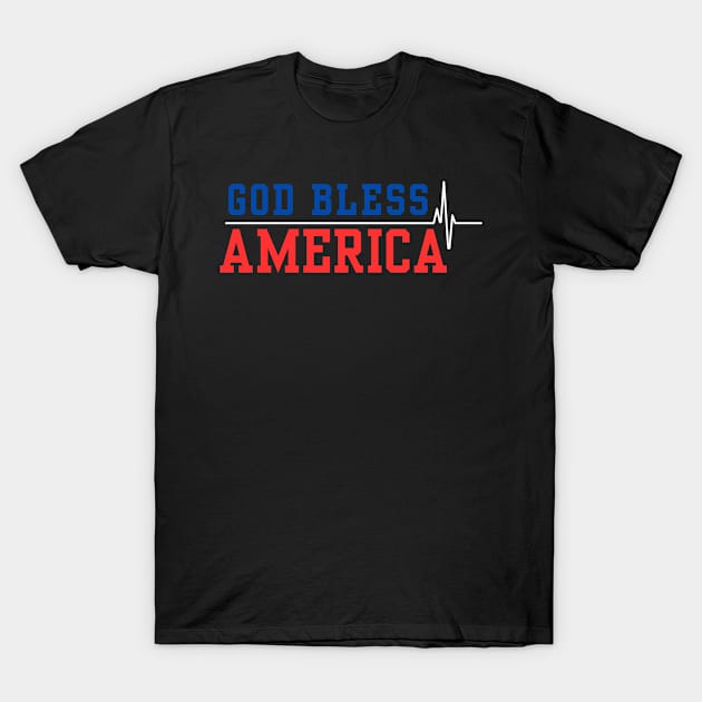 4th Of July T-Shirt by M.Y